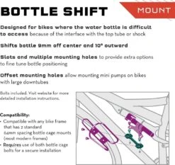 Wolf-tooth Wolf Tooth B-RAD Bottle Shift Black -Component Bike Gear 20300726093c50668fef8.51608128