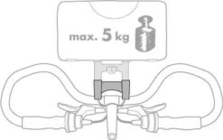 Ortlieb Handlebar Mounting-Set Extension For Ortlieb E164/E185/E225 Handlebar Mounting-Set -Component Bike Gear 20322076189417443e528.59053954