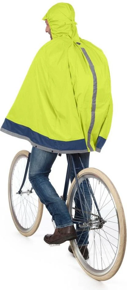Rain Cape Tucano Urbano Garibaldina Plus Neon Yellow 2 Rain Cape Tucano Urbano Garibaldina Plus Neon Yellow - Image 2