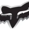 Autocollant Fox FOX HEAD 7'' Chrome TU