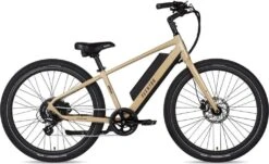 Aventon Pace 250 Electric City Bike Shimano Altus 7S 250 Wh 650b Sand