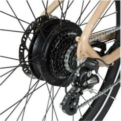 Aventon Pace 250 Electric City Bike Shimano Altus 7S 250 Wh 650b Sand -Component Bike Gear 20500066087f820e52411.69064197