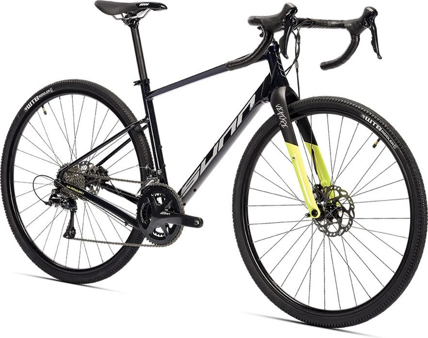 Gravel Bike Sunn Venture S2 Shimano Sora 9V 700 Mm Blue Black Yellow Fluo 2 Gravel Bike Sunn Venture S2 Shimano Sora 9V 700 Mm Blue Black Yellow Fluo - Image 2