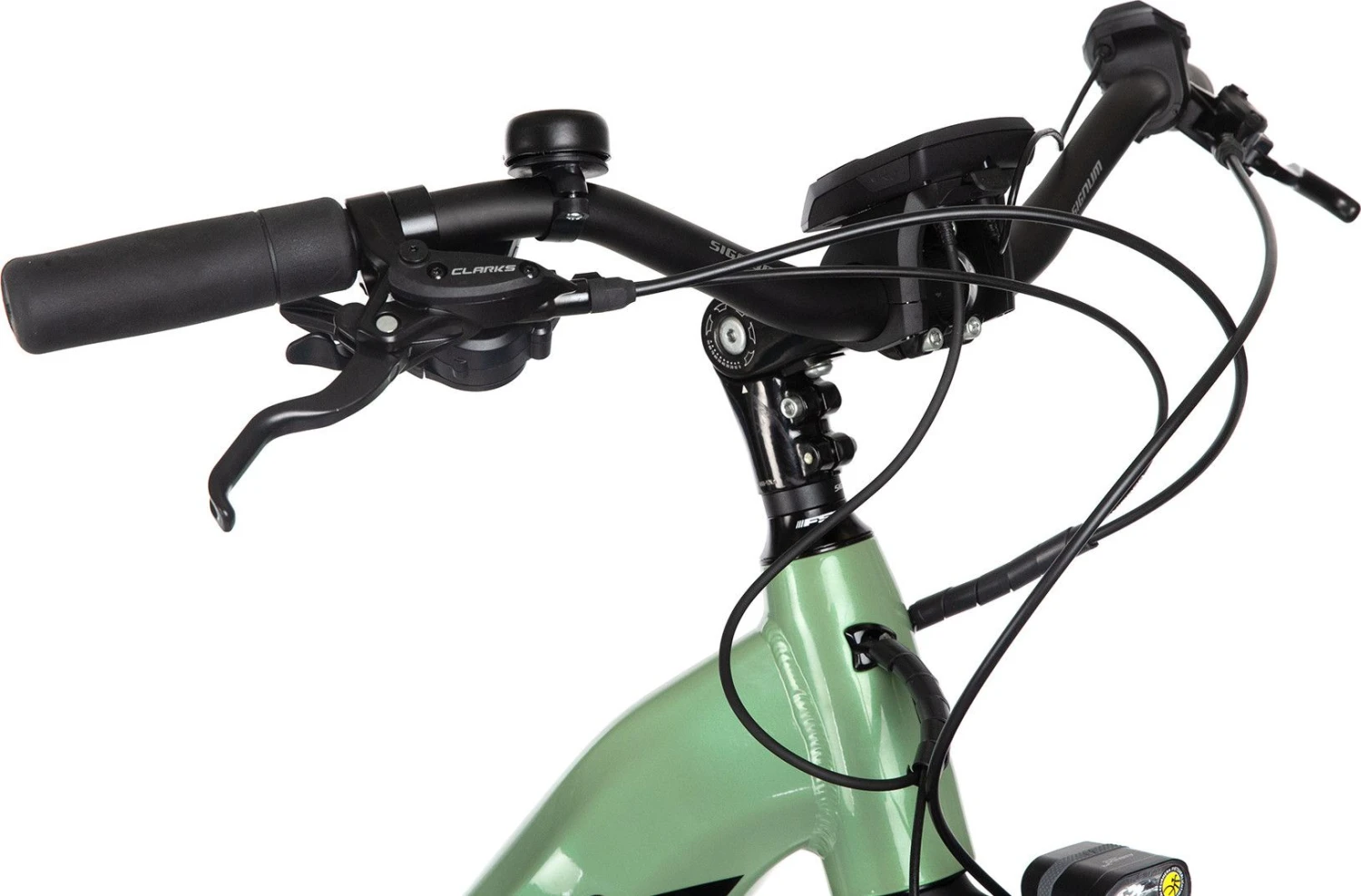 Bicyklet Victoire Electric City Bike Shimano Alivio 9S 400 Wh 700 Mm Wood Green 7 Bicyklet Victoire Electric City Bike Shimano Alivio 9S 400 Wh 700 Mm Wood Green - Image 7