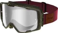 Melon Mask Optics Parker PAINT SPLAT / Silver CHROME / BURGUNDY