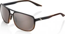 100% Konnor Matte Translucent Brown Fade / Hiper Silver Mirror Lens