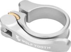 Wolf-tooth Wolf Tooth Seatpost Clamp Quick Release Silver