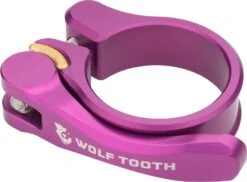 Wolf-tooth Wolf Tooth Seatpost Clamp Quick Release Purple