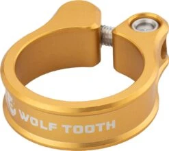 Wolf-tooth Wolf Tooth Seatpost Clamp Gold