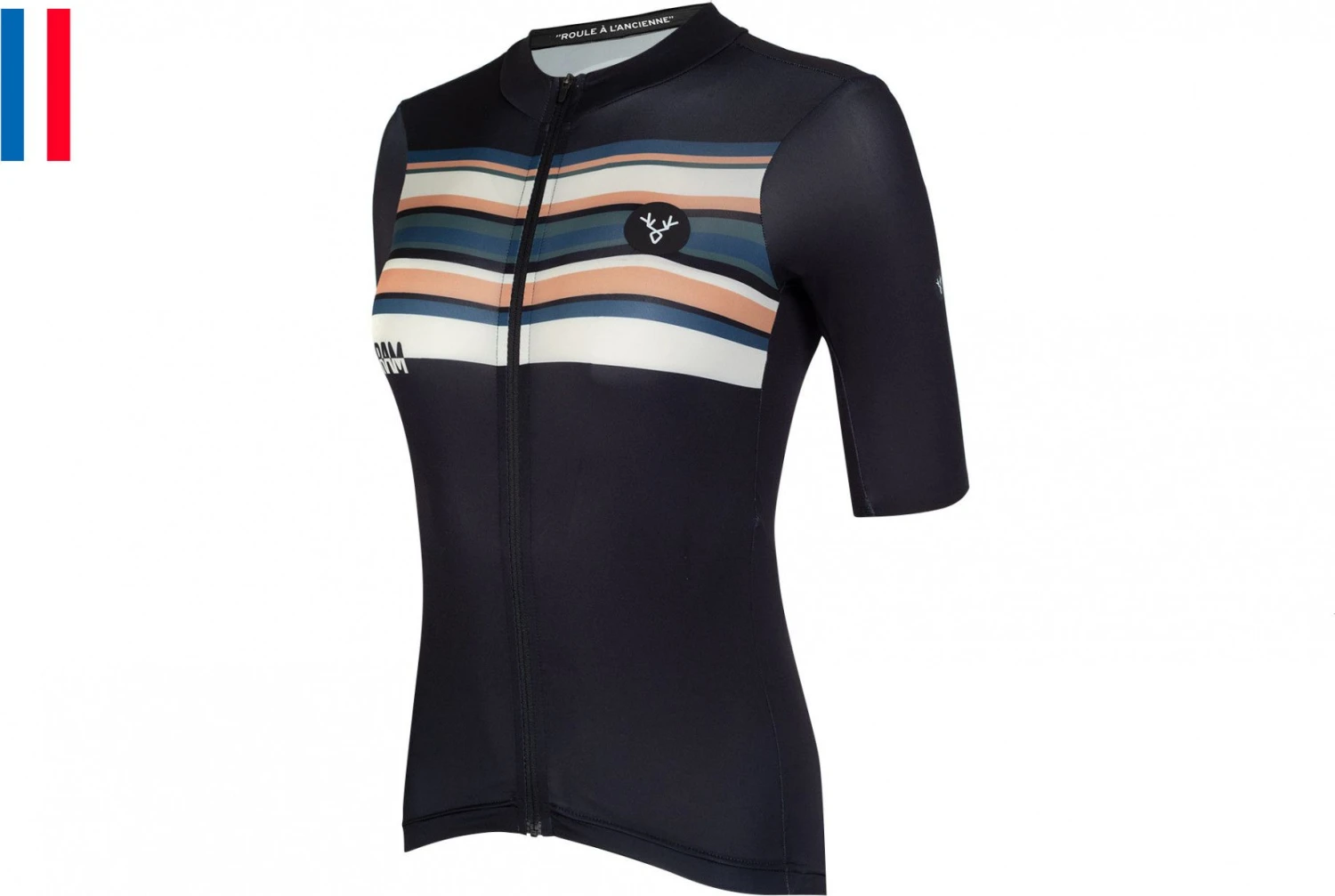 LeBram Arpettaz Women's Short Sleeve Jersey Green Tailored Fit 1 LeBram Arpettaz Women's Short Sleeve Jersey Green Tailored Fit