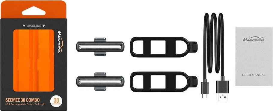 Pair Of Lights Magicshine Seemee 30 Black 4 Pair Of Lights Magicshine Seemee 30 Black - Image 4