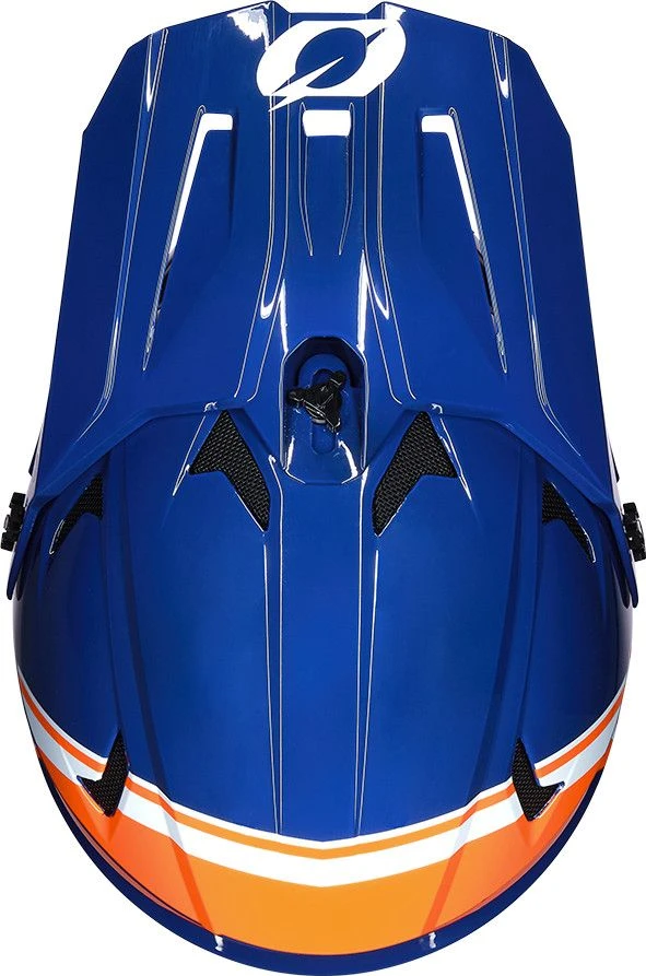 O'Neal Sonus Split Blue / Orange Full Face Helmet 4 O'Neal Sonus Split Blue / Orange Full Face Helmet - Image 4