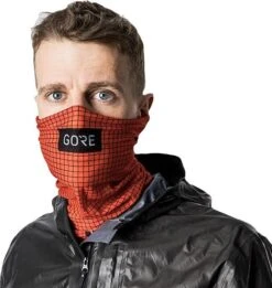 GORE Wear Grid Orange / Black Neck Warmer