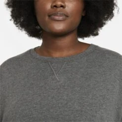 Nike Yoga Women's Sweatshirt Gray -Component Bike Gear 208772060c87622da77d0.97089585