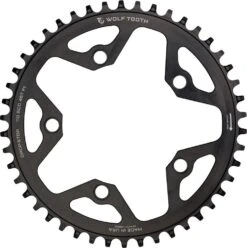 Wolf-tooth Wolf Tooth 110 BCD Gravel / CX / Road Chainring Drop-Stop B Black -Component Bike Gear 209036060cb2fe9622f24.63246344