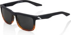 100% Blake Fade Black / Black Havana Lens