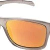 Demetz Drum Sunglasses Grey Crystal / Pola Mirror Orange