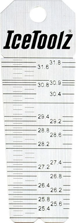 ICETOOLZ Ice Toolz E326 Seat Tube Diameter Measuring Tool 1 ICETOOLZ Ice Toolz E326 Seat Tube Diameter Measuring Tool