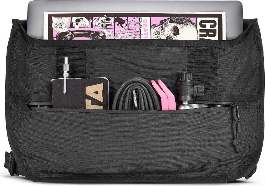 Chrome Messenger Bag Simple MD Black 3 Chrome Messenger Bag Simple MD Black - Image 3