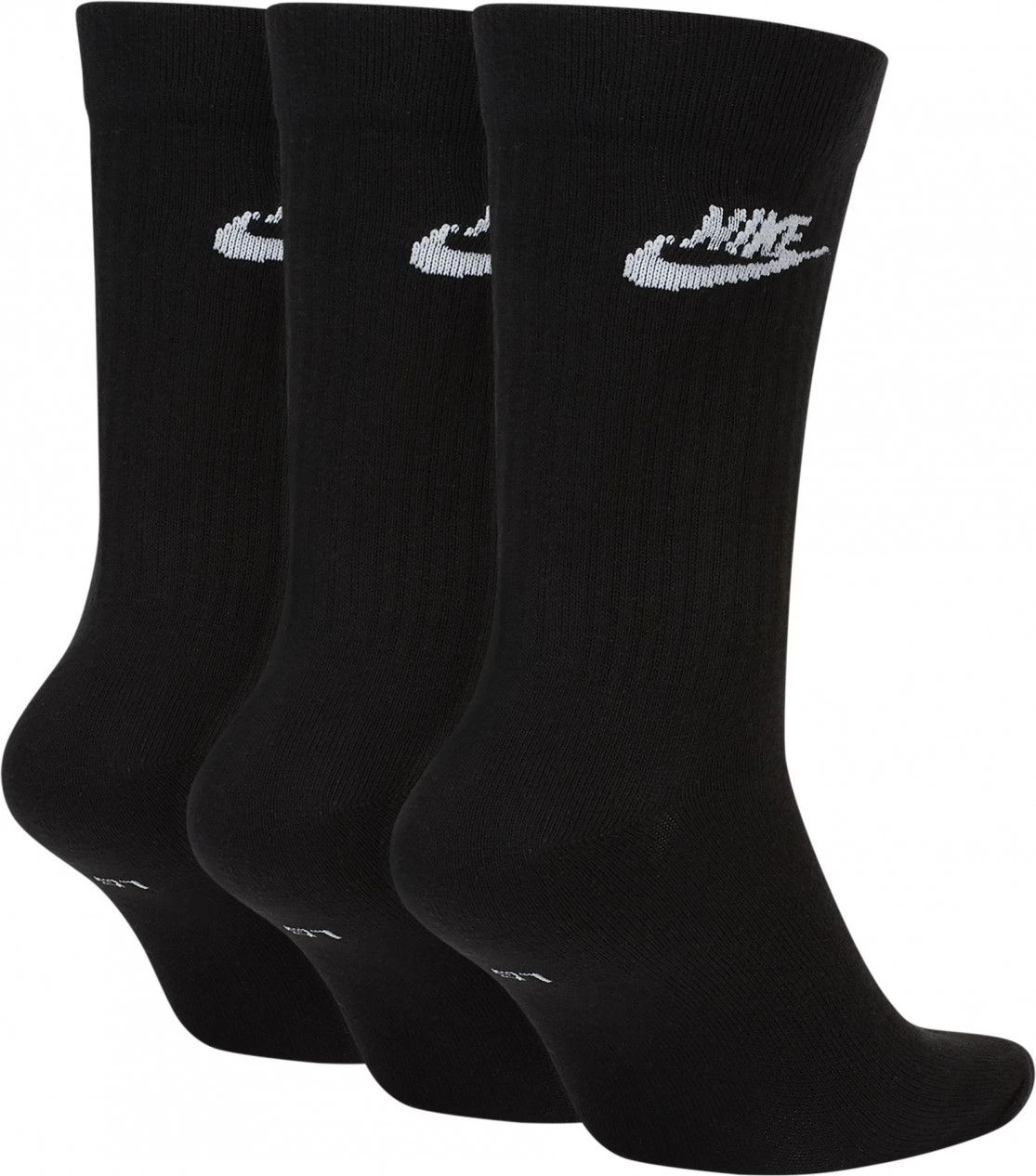 Nike Sportswear Everyday Essential Socks Black/White 2 Nike Sportswear Everyday Essential Socks Black/White - Image 2