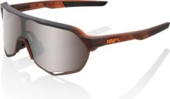 Glasses 100% S2 Matte Brown / Silver Mirror Hiper