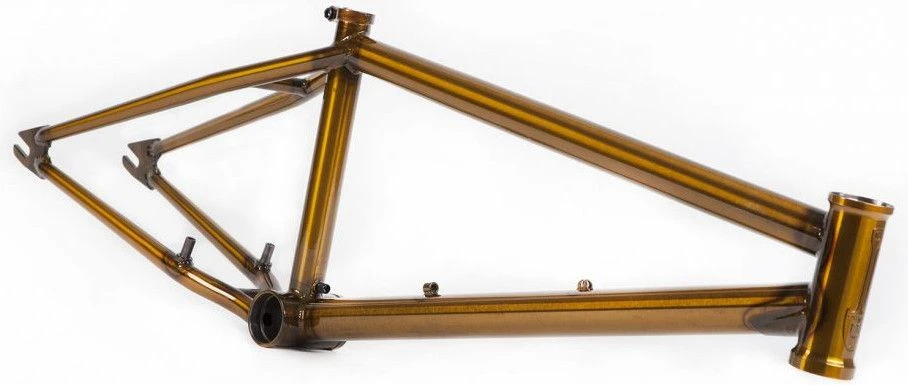 S And M C.C.R BMX Frame Amber Ale Brown 1 S And M C.C.R BMX Frame Amber Ale Brown