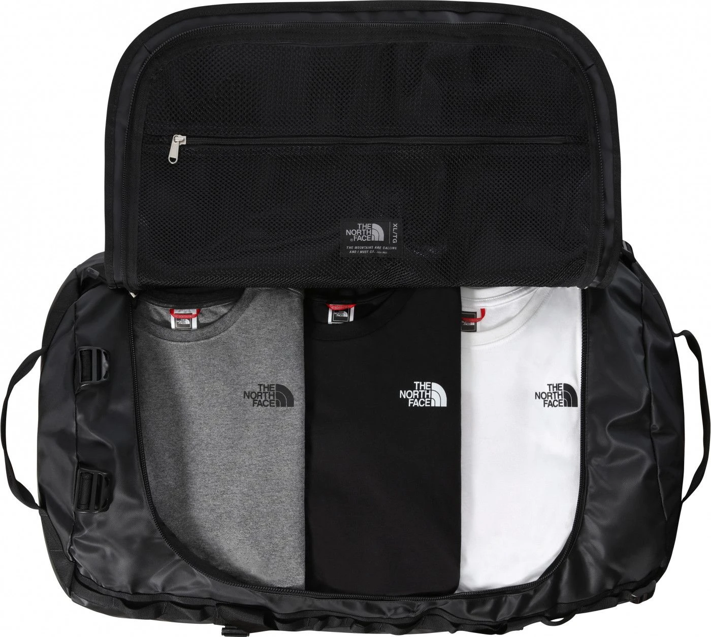 The North Face Base Camp Duffel XL Noir 2 The North Face Base Camp Duffel XL Noir - Image 2