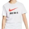 Nike Sportswear JDI Kid's Short Sleeve T-Shirt White