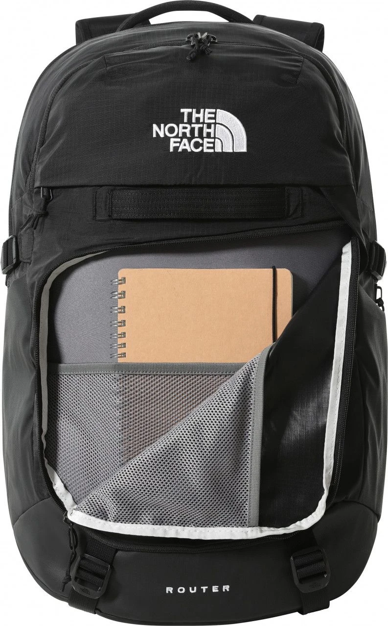 The North Face Router Backpack Black 5 The North Face Router Backpack Black - Image 5