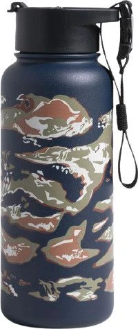 United By Blue Insulated Steel Bottle Lakeside Camo 946 Ml