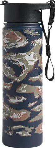 United By Blue United Insulated Steel Bottle Blue / Camo 650 Ml