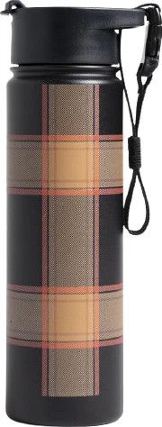 United By Blue United Insulated Steel Bottle Plaid 650 Ml