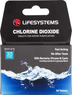 Lifesystems Chlorine Dioxide Tablets