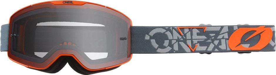 O'Neal B-20 Strain V.22 Mask Gray / Orange - Gray Screen 1 O'Neal B-20 Strain V.22 Mask Gray / Orange - Gray Screen