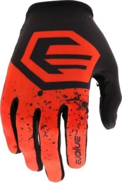 Evolve Splatter Gloves Red / Black