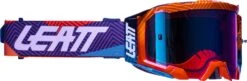 Leatt Velocity 5.5 Iriz Neon Orange Mask - 26% Blue Screen