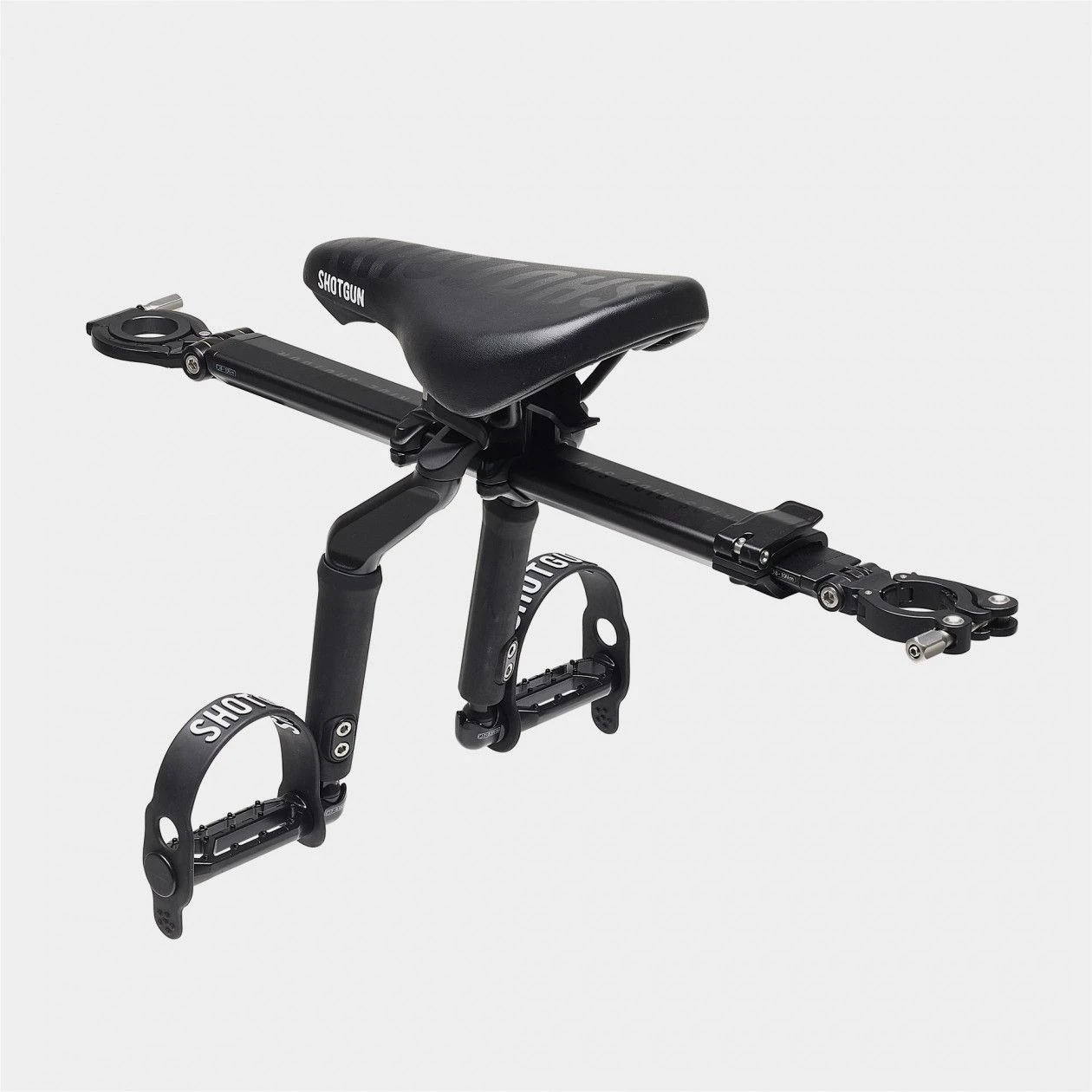 Shotgun Pro Front Mounted Child Bike Seat Black 4 Shotgun Pro Front Mounted Child Bike Seat Black - Image 4
