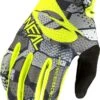 O'Neal MATRIX CAMO V.22 Long Gloves Gray / Yellow