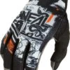 O'Neal MAYHEM SCARZ V.22 Long Gloves Black / Gray / Orange