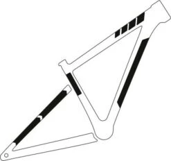 All-mountain-style All Mountain Style Extra Frame Protection Black Patriot -Component Bike Gear 21236556142fcde18f146.32422486