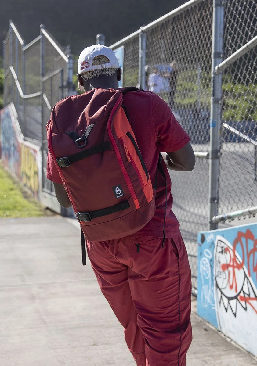 Backpack Nixon NIXON Hauler 25L Red / Bordeaux 7 Backpack Nixon NIXON Hauler 25L Red / Bordeaux - Image 7