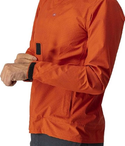 Castelli Commuter Reflex Waterproof Jacket Red 3 Castelli Commuter Reflex Waterproof Jacket Red - Image 3