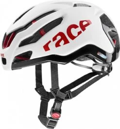 UVEX Race 9 Helmet White / Red
