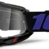 100% Accuri 2 Mask Black / Blue Transparent Lenses