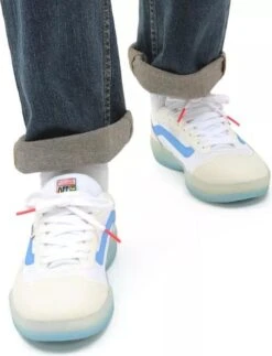 Vans Sport VTG AVE Skate Shoes White / Blue -Component Bike Gear 2128586613b0505346c42.95361000