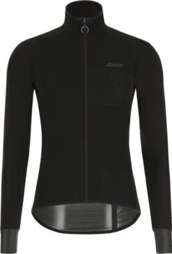 Santini Guard Nimbus Waterproof Jacket Black