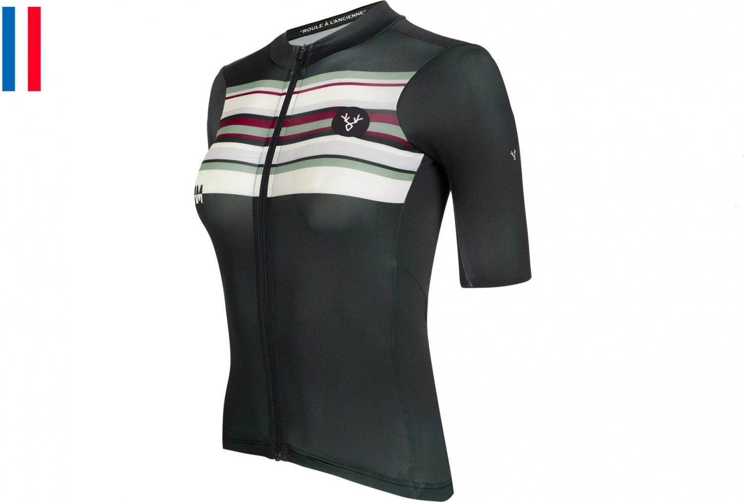 LeBram Arpettaz Women's Short Sleeve Jersey Green Tailored Fit 6 LeBram Arpettaz Women's Short Sleeve Jersey Green Tailored Fit - Image 6