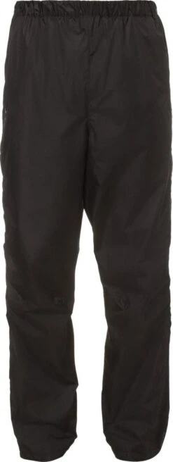 Vaude Fluid Full-Zip II Rain Pants Black