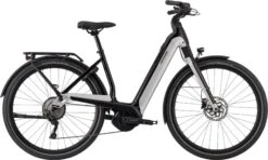 Cannondale Mavaro Neo 5+ Electric City Bike Shimano Deore 10S 625 Wh 700 Mm Cashmere White Black