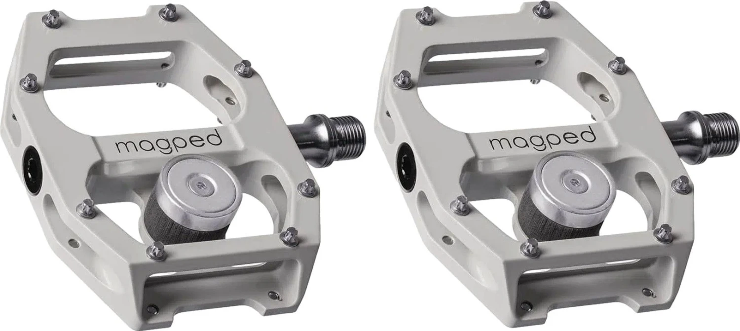 Pair Of Magped Ultra2 Magnetic Pedals (150N Magnet) Gray 1 Pair Of Magped Ultra2 Magnetic Pedals (150N Magnet) Gray